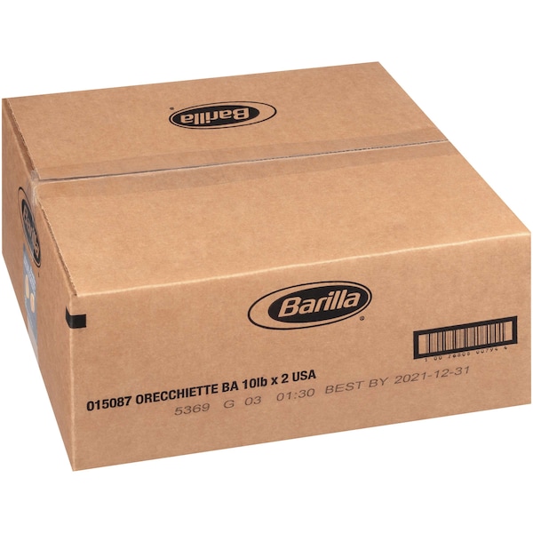 Barilla Orecchiette Bulk Pasta 160 oz. Pack, PK2